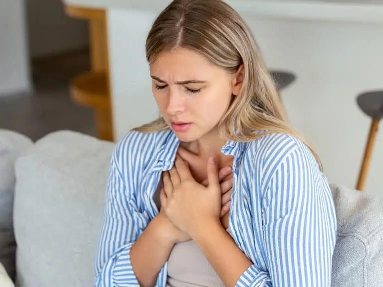 Тежест в гърдите