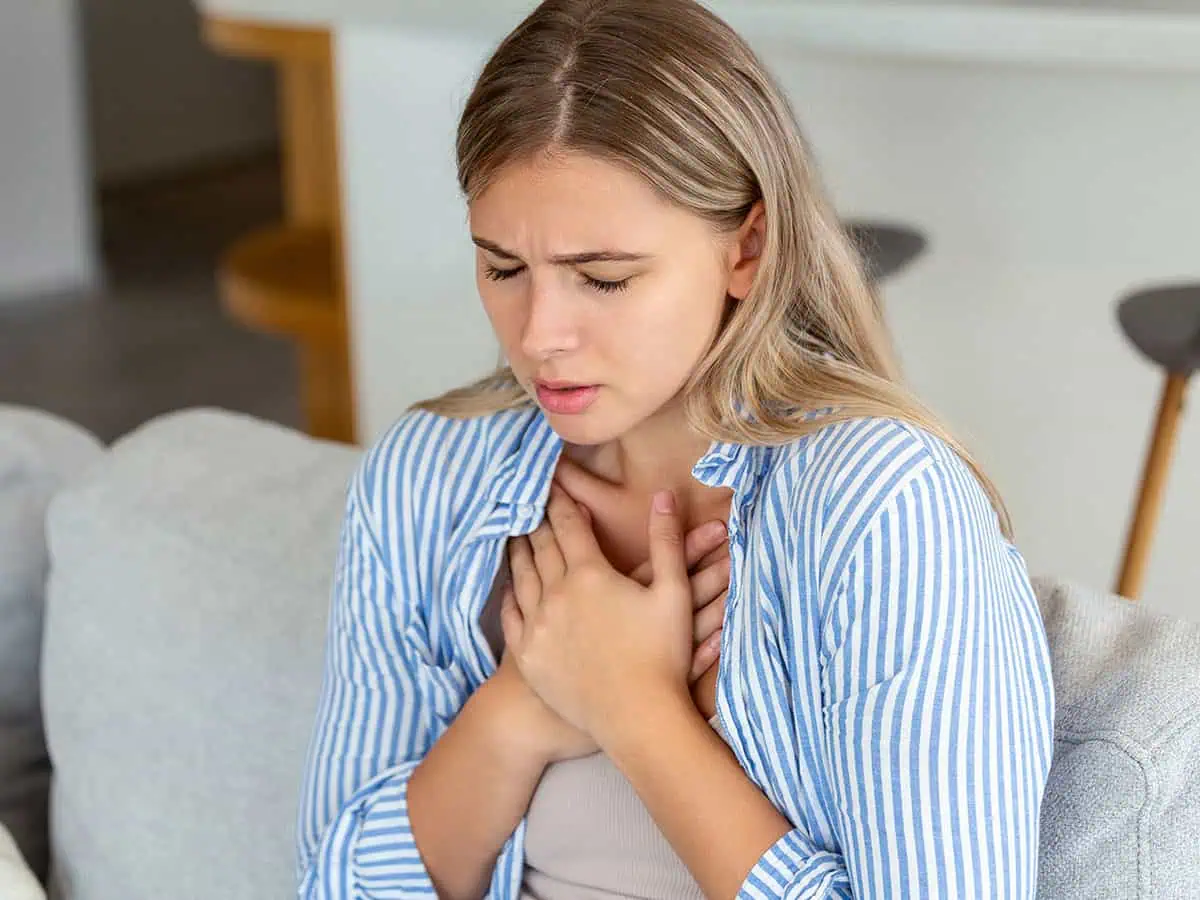 Тежест в гърдите